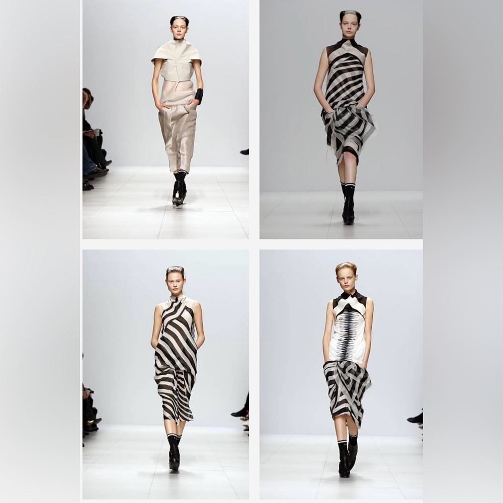 Rick Owens Spring Summer 2008 Runway Dress